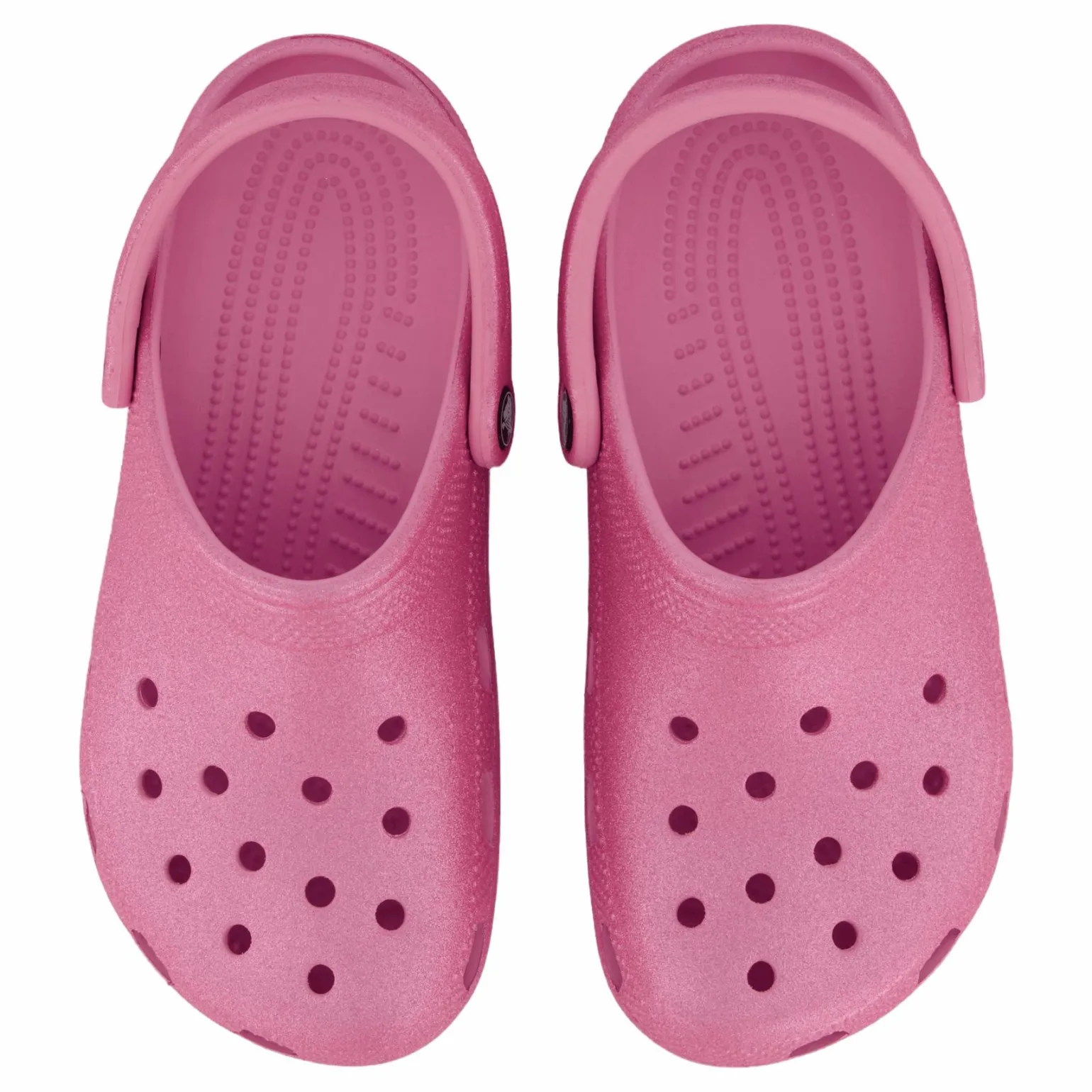 Classic Glitter Clog K Pink Tweed Glitter