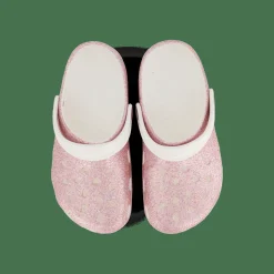 Classic Glitter Clog K White/Rainbow