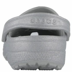 Classic Glitter Clog Silver Glitter