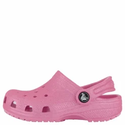 Classic Glitter Clog T Pink Tweed Glitter