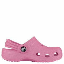 Classic Glitter Clog T Pink Tweed Glitter