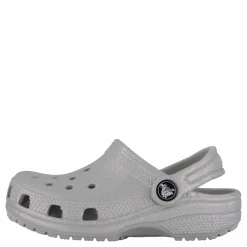 Classic Glitter Clog T Silver Glitter