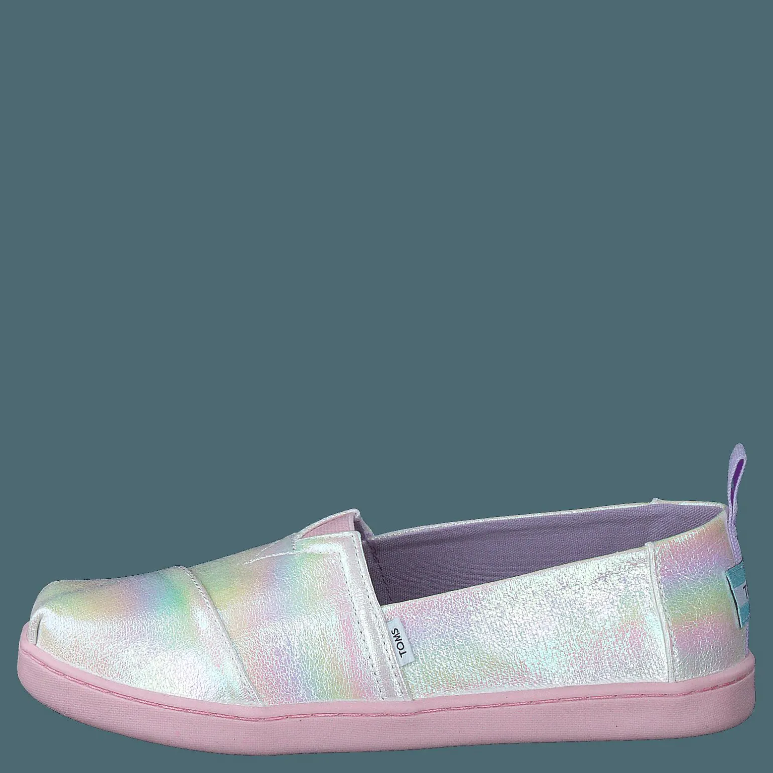 Classic Iridescent Stripe White