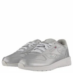 Classic Leather Silver/white