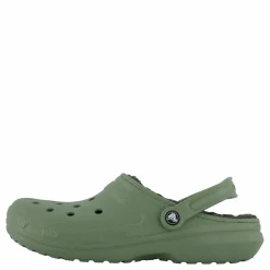 Classic Lined Clog Moss/multi