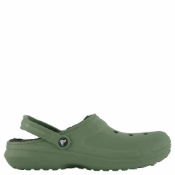 Classic Lined Clog Moss/multi