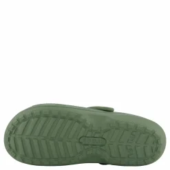 Classic Lined Clog Moss/multi