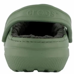 Classic Lined Clog Moss/multi