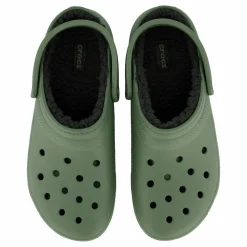 Classic Lined Clog Moss/multi