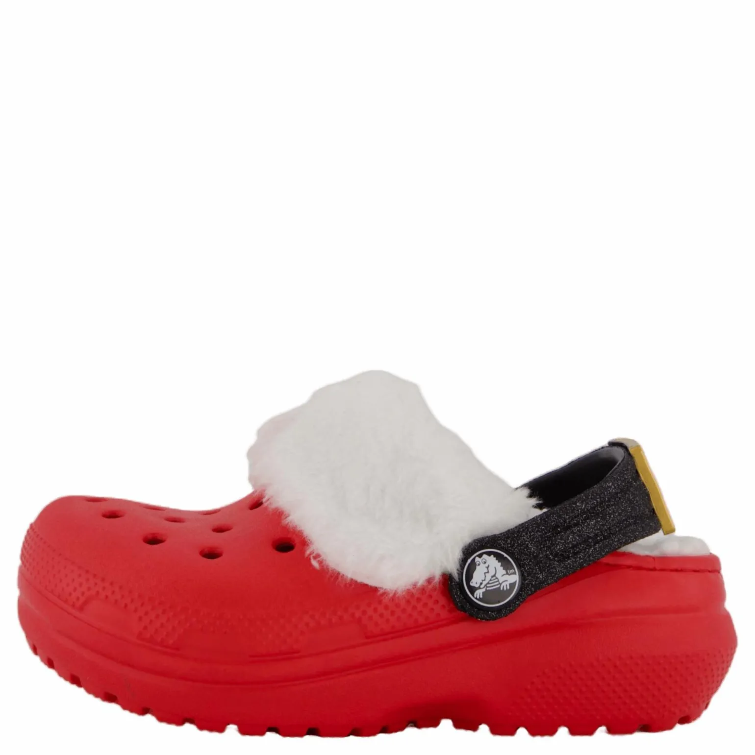 Classic Lined Santa Clog T Varsity Red/multi