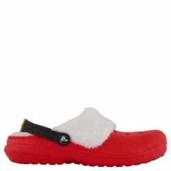 Classic Lined Santa Clog K Varsity Red/multi