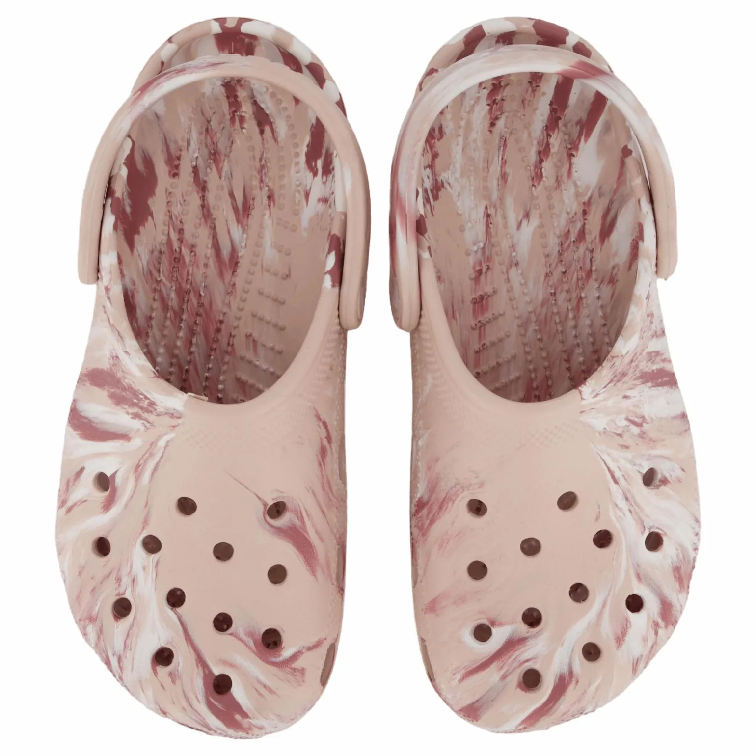 Classic Marbled Clog K Quartz/multi