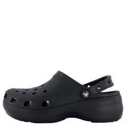 Classic Platform Clog Black