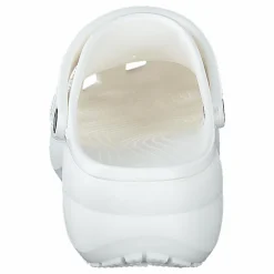 Classic Platform Clog White