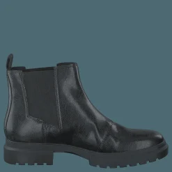 Cleated Chelsea Boot Black