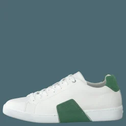 Clip M White/green