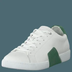 Clip M White/green