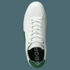 Clip M White/green
