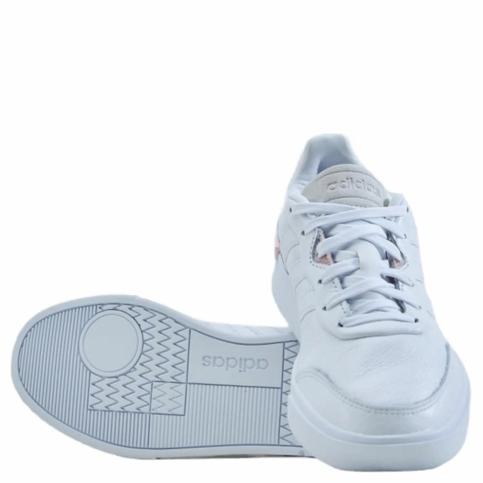 Clubcourt Shoes Cloud White / Cloud White / Clear Pink