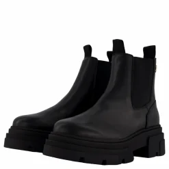 Combat Leather Low Chelsea Black