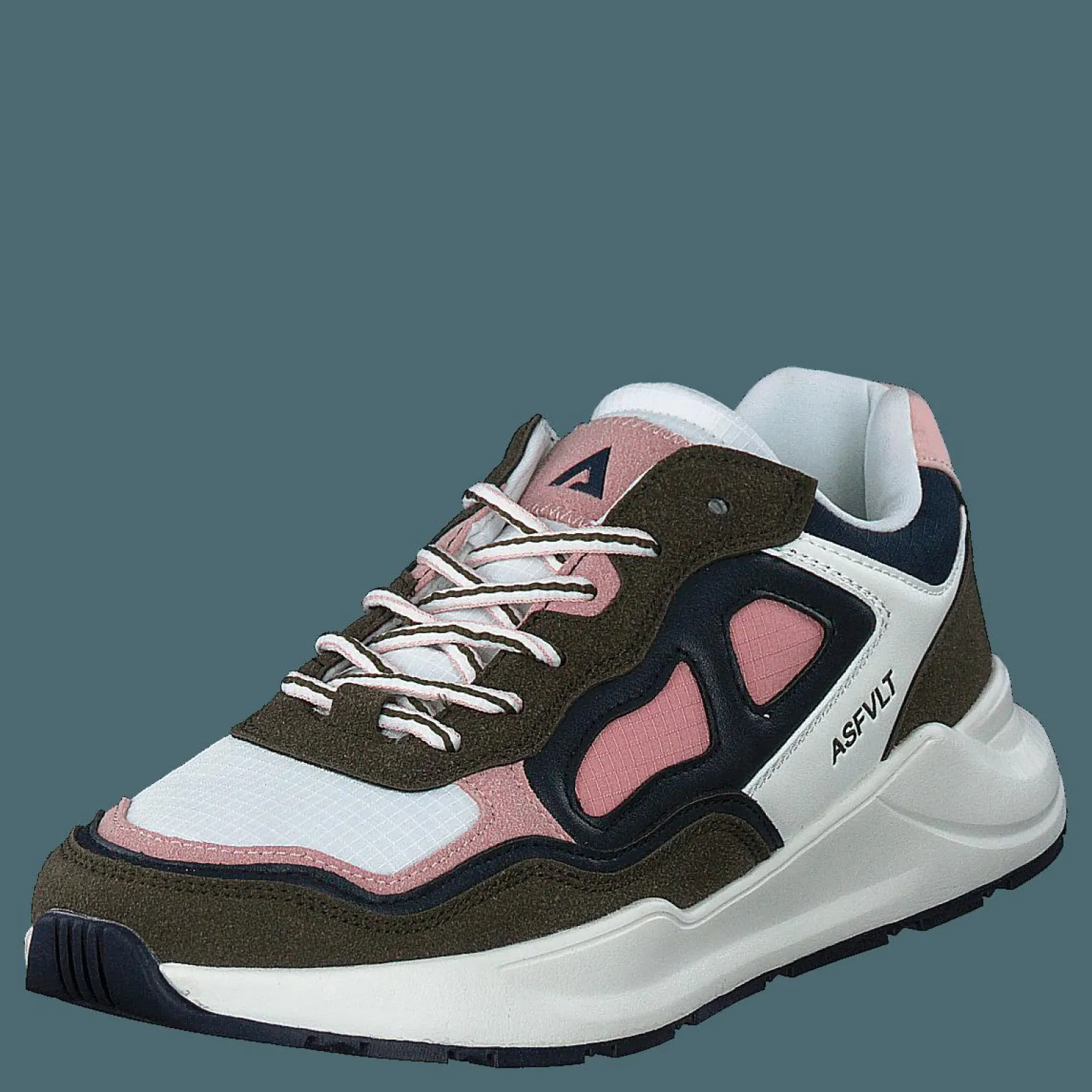 Concrete White Olive Pink