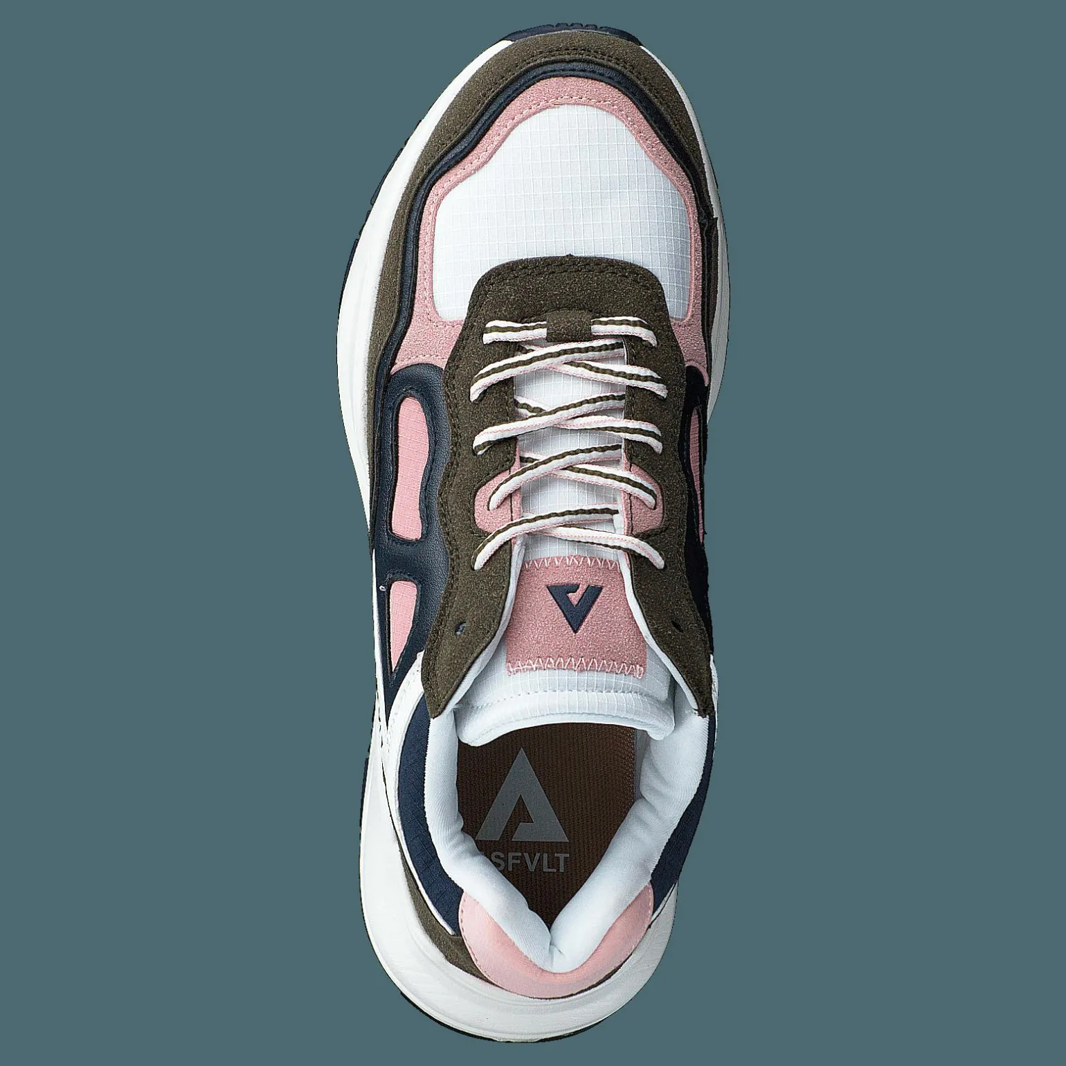 Concrete White Olive Pink