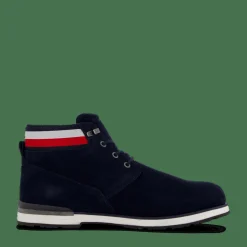Core Hilfiger Suede Boot Navy