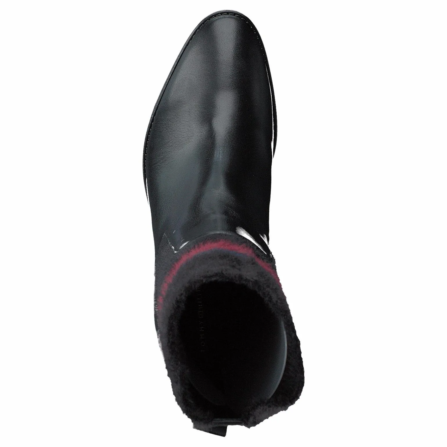 Cosy High Heel Leather Black