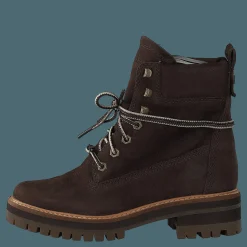 Courmayeur Valley Yellow Boot Dark Walnut