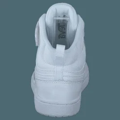 Court Borough Mid 2 Little Kids' Shoes WHITE/WHITE-WHITE