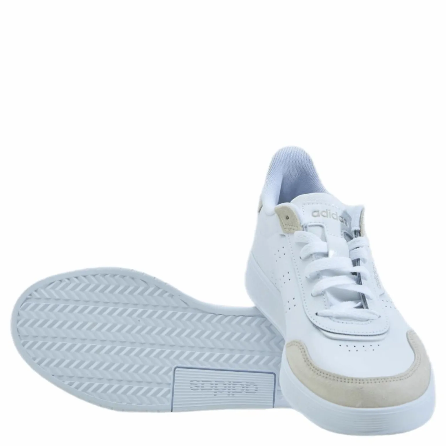 Courtphase Shoes Cloud White / Cloud White / Aluminium
