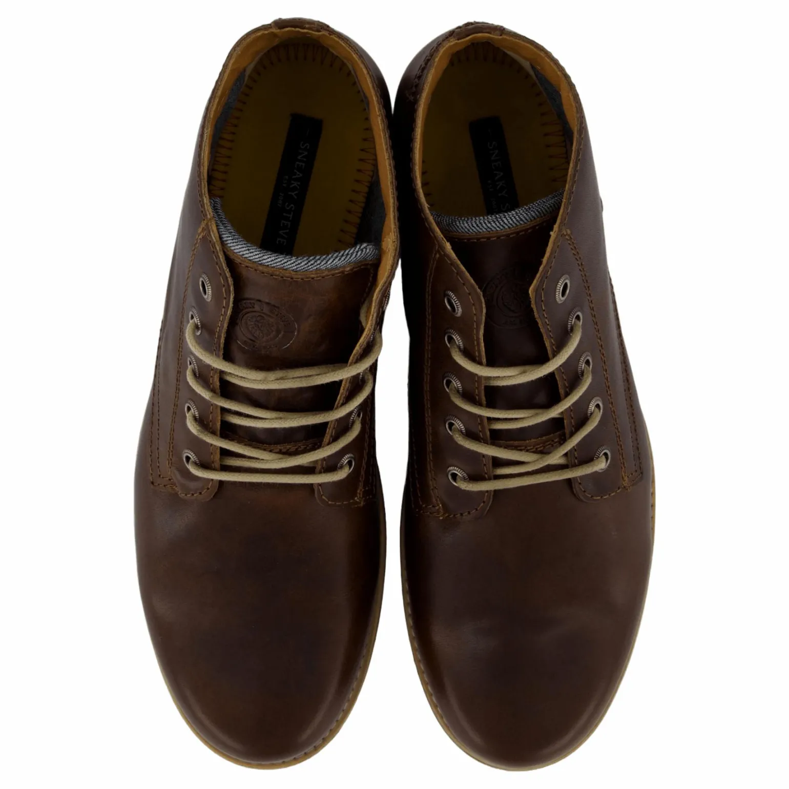 Crasher Leather Shoe Cognac Texas