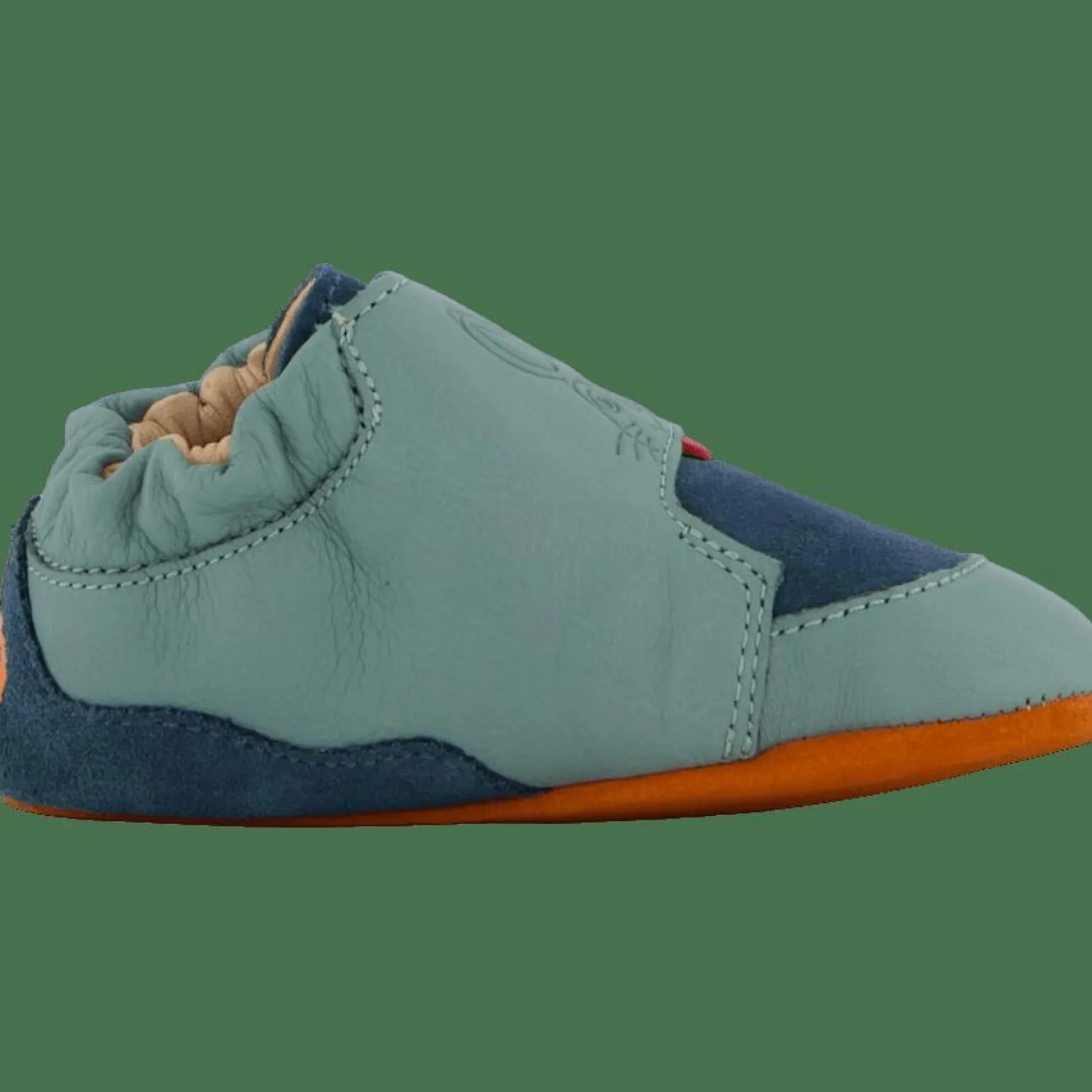 Crawling Shoe Leather Crawly Bunny