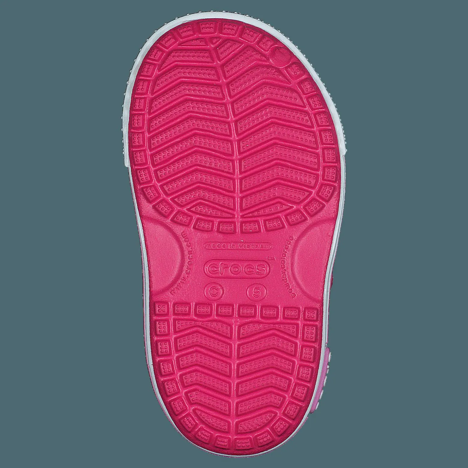Crocband II Sandal Kids Paradise Pink / Carnation