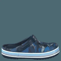 Crocband Shark Clog Kids Navy
