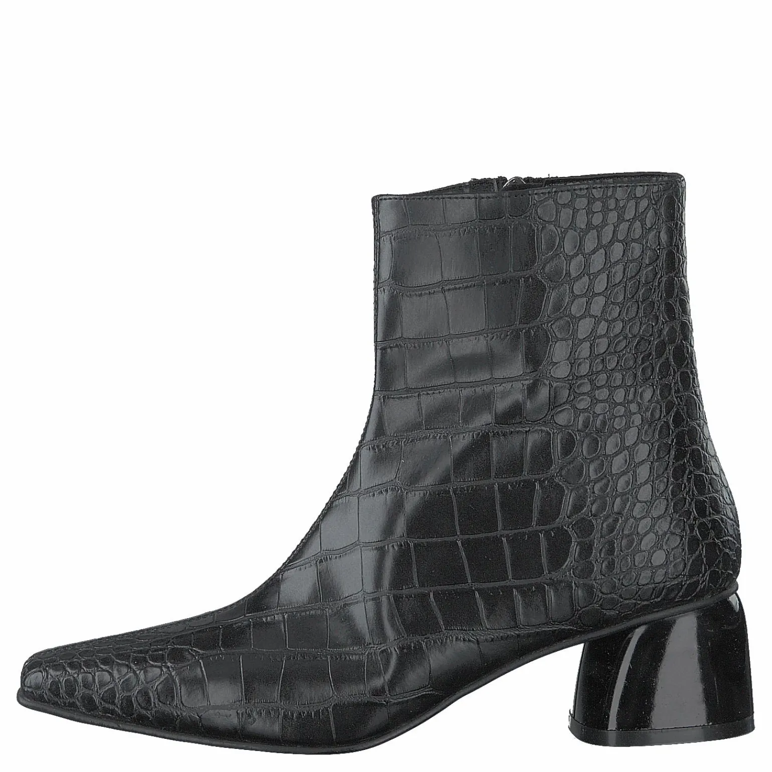Croco Basic Boots Black