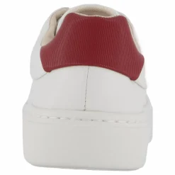 Cupsole Lace Up W/ml Lth Bright White/winery