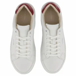 Cupsole Lace Up W/ml Lth Bright White/winery