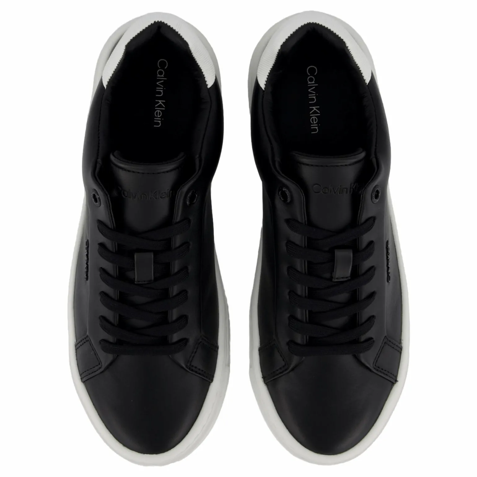 Cupsole Lace Up W/ml Lth Ck Black