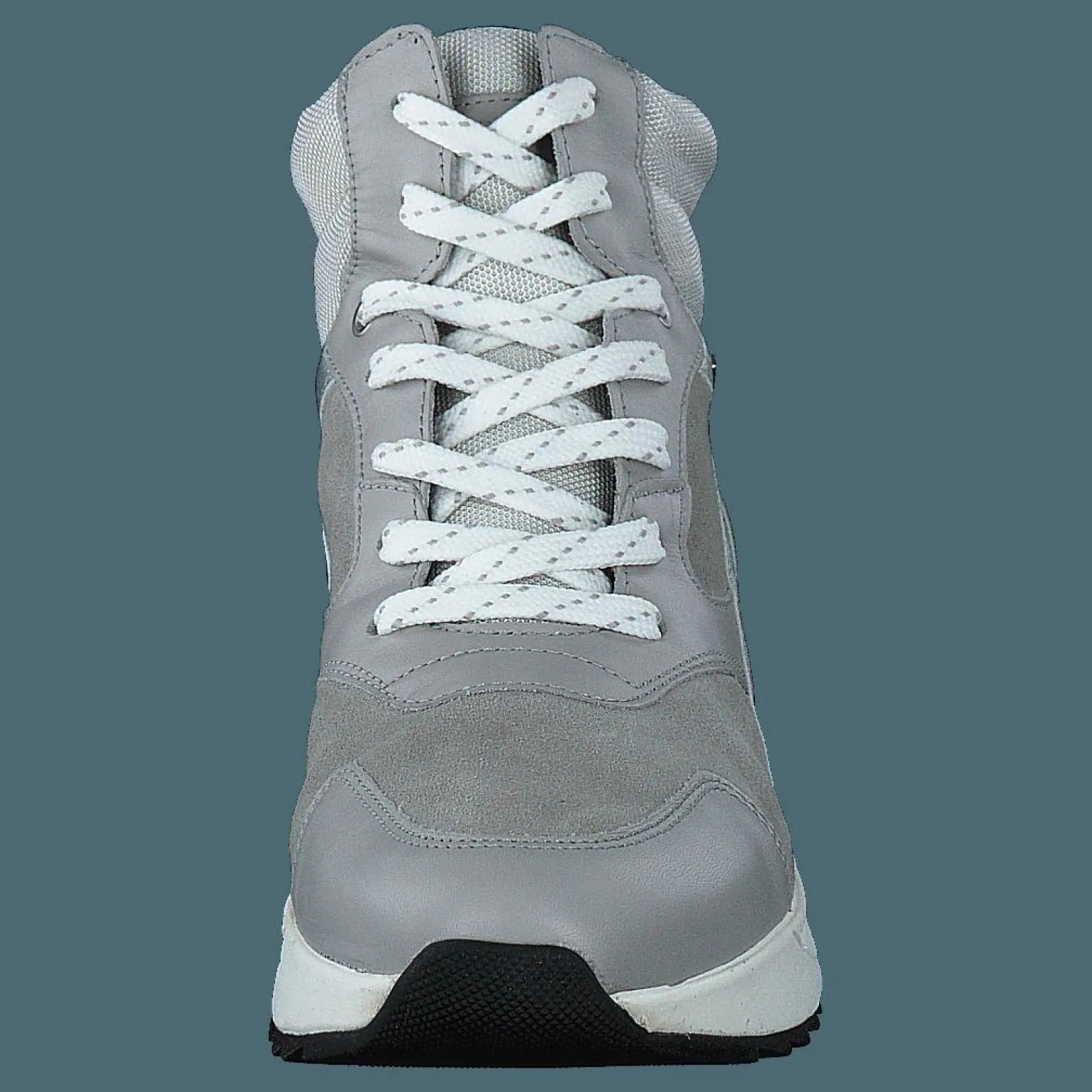 D Falena B Abx B - Nappa+suede Light Grey