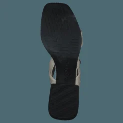 Ecco Elevate Squared Sandal Limestone