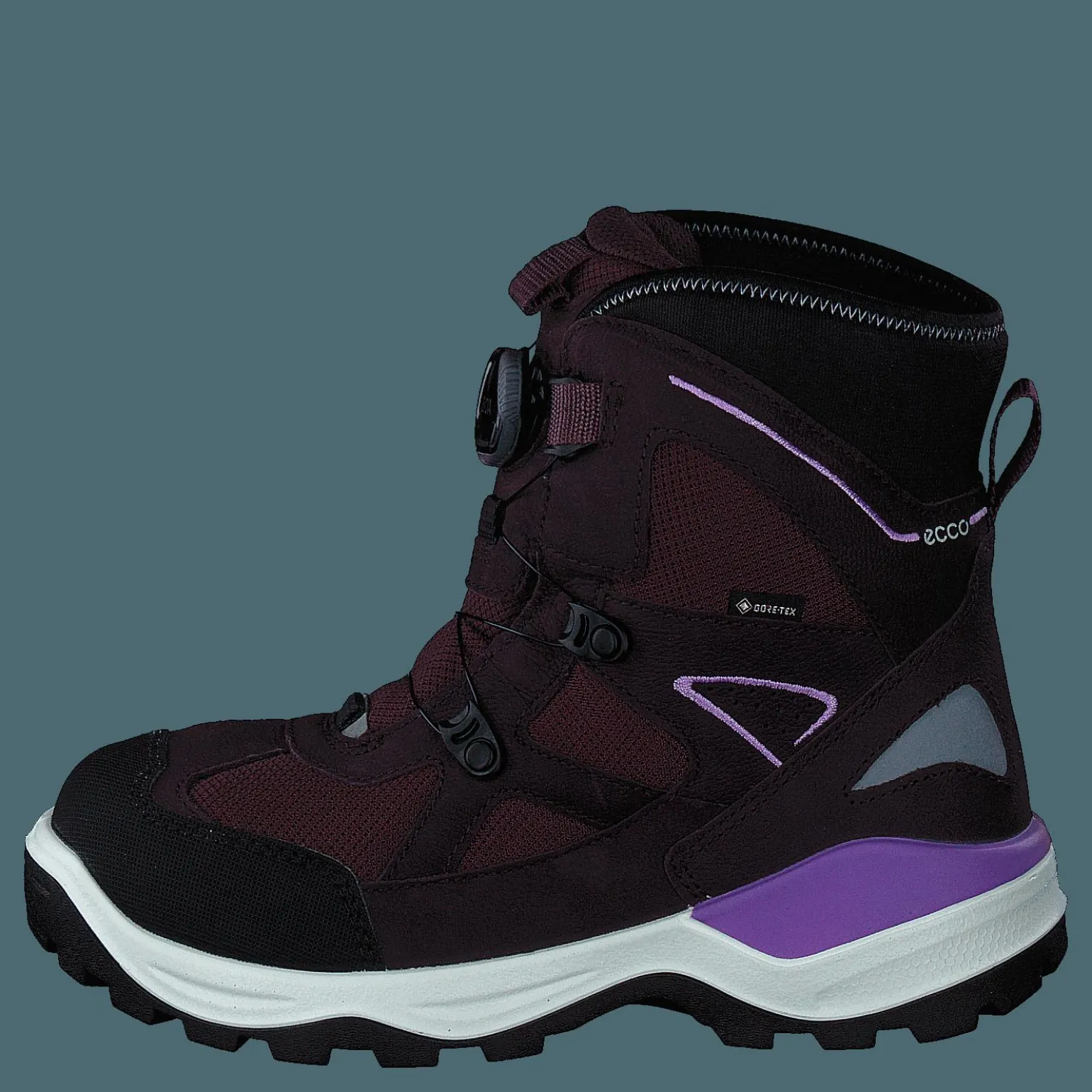 Ecco Snow Mountain Black/fig/fig