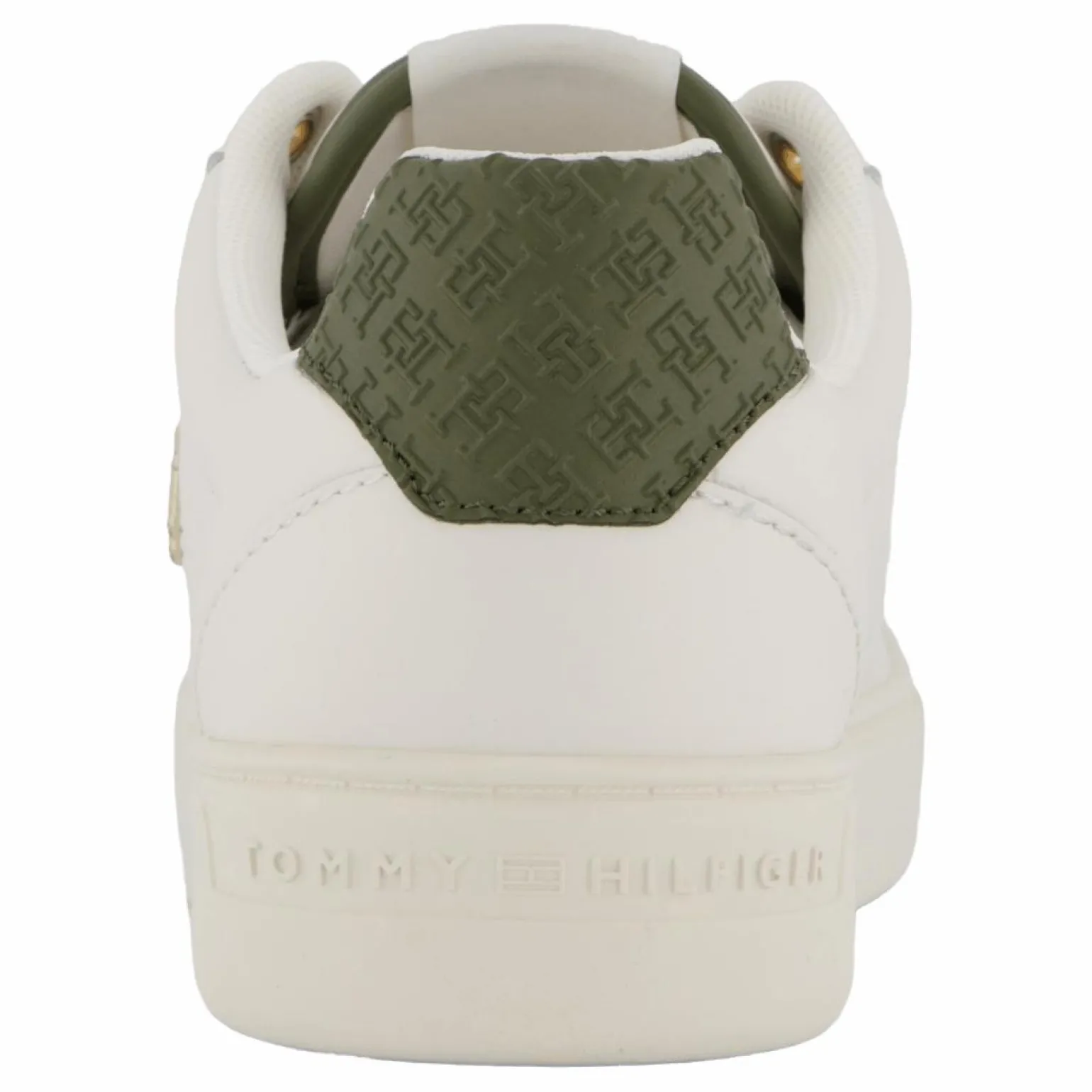 Elevated Essent Sneaker Monogr Ancient White