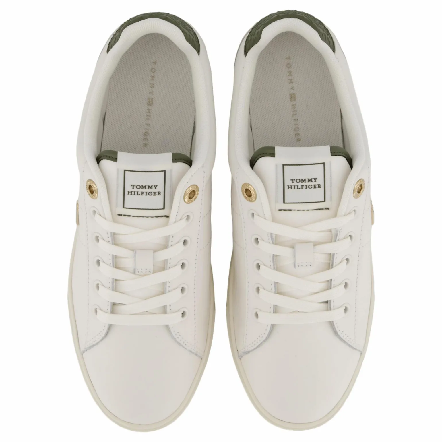 Elevated Essent Sneaker Monogr Ancient White