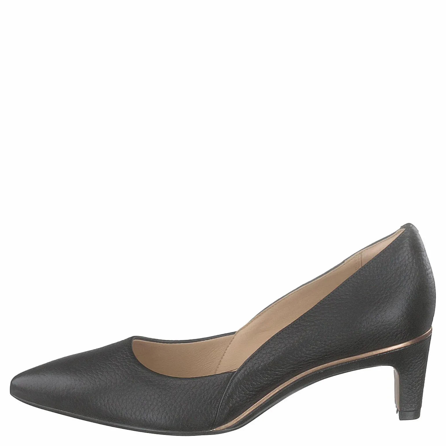 Ellis Rose Black Leather