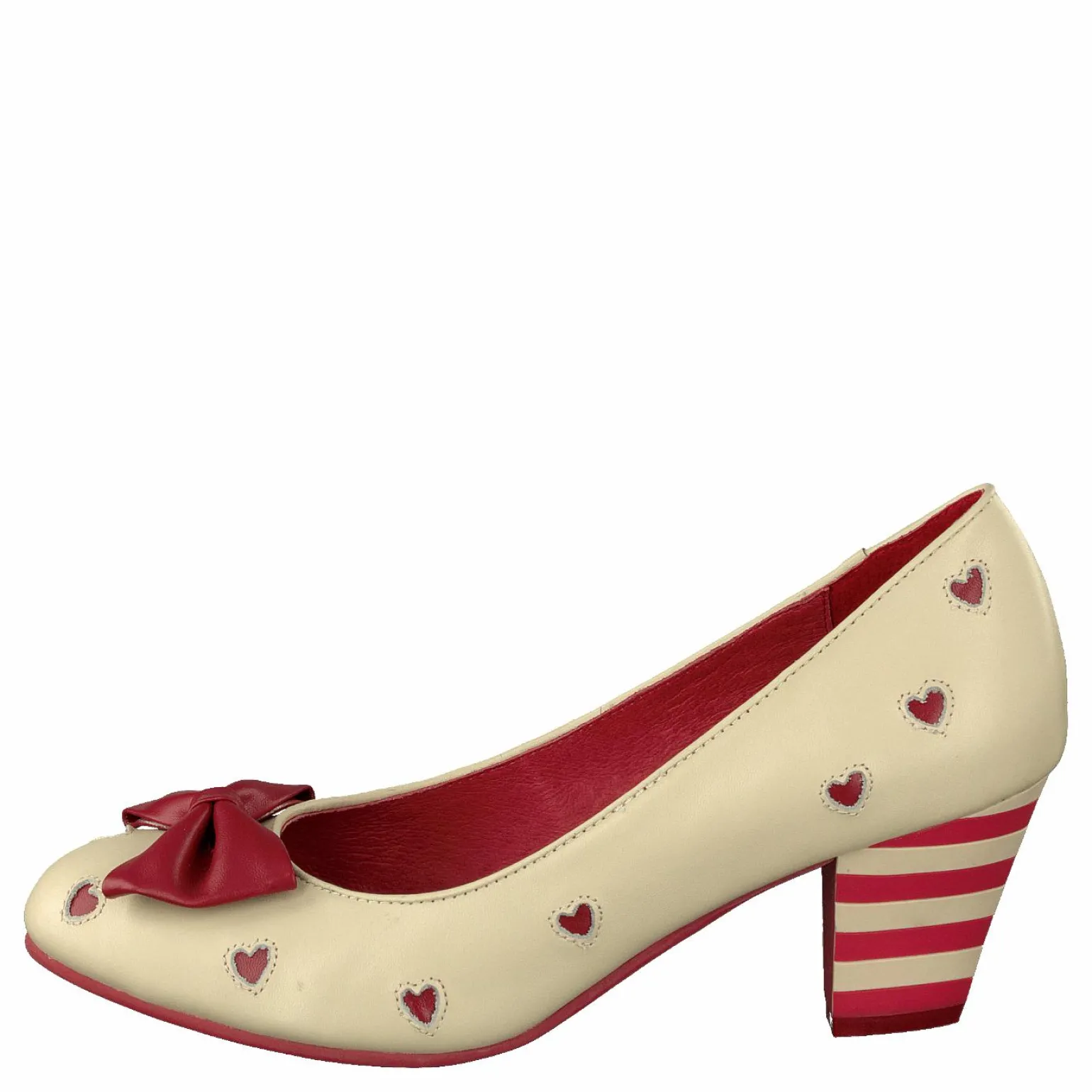 Elsie 411621-17 Creme/red
