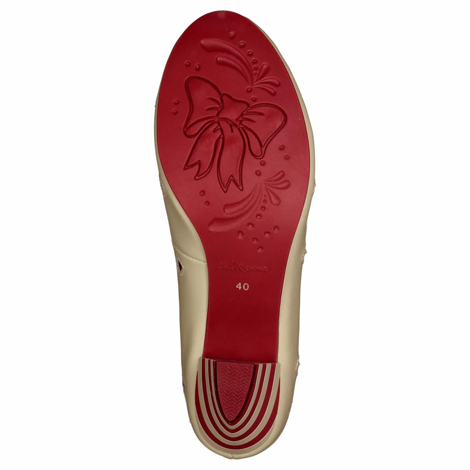 Elsie 411621-17 Creme/red