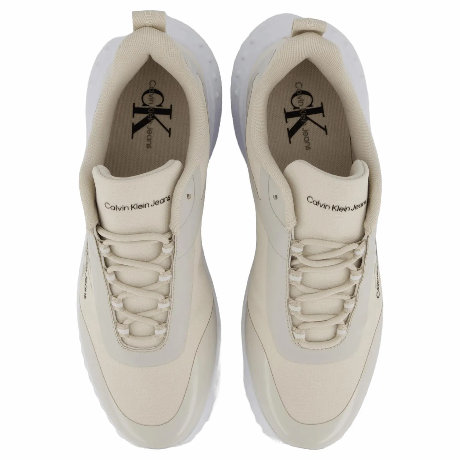 Eva Runner Low Lace Mix Ml Wn Eggshell/creamy White