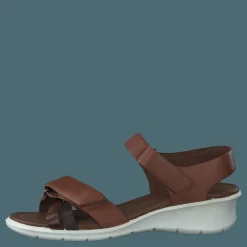 Felicia Sandal Brandy/coffee/mahogany