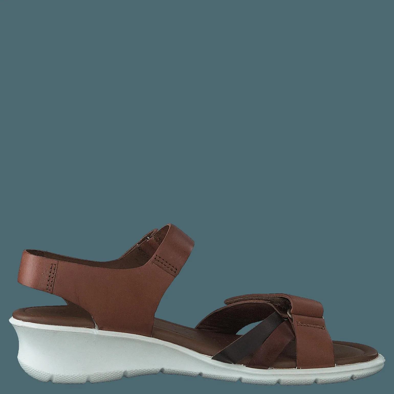 Felicia Sandal Brandy/coffee/mahogany